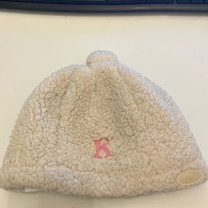 J.J. Cole Collections Monogrammed K Fleece Beanie